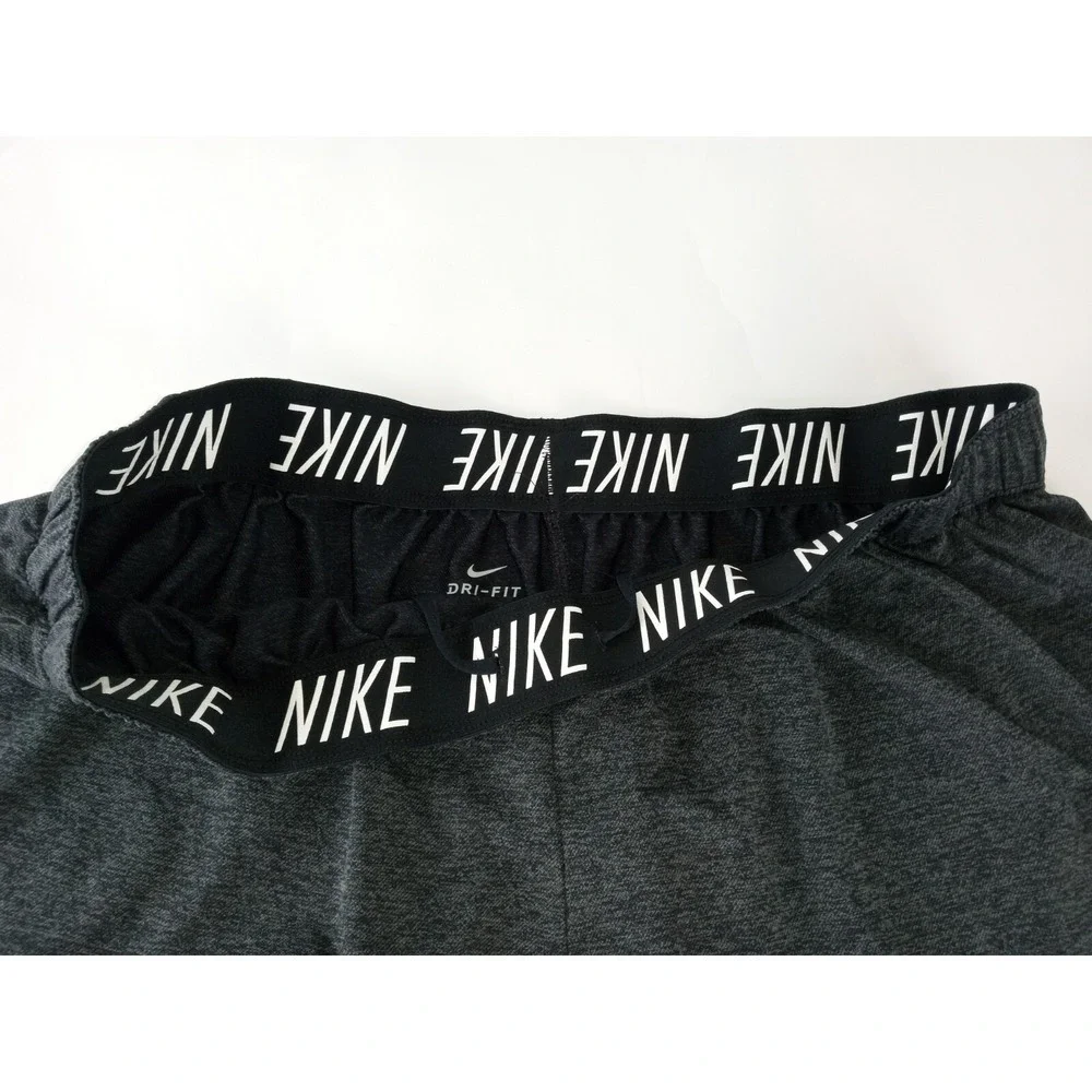 Nike Dri-Fit Athletic Shorts‎ Drawstring Waist Black Women's Sz 2X